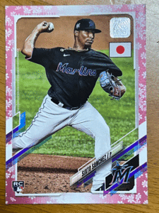 2021 Topps Japan Edition シクスト・サンチェス Sixto Sanchez Cherry Blossom Parallel /99 #208 RC