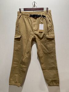 ★ GRAMICCI グラミチ Japan Exclusive NN-CARGO JOGGER PANT NNカーゴジョガーパンツ sizeM 新品未使用タグ付 ベージュ 日本限定 ナロー