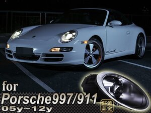 保証付き　日本光軸 ポルシェ911/997 PLATINAM LEDヘッドライト　前期・後期適合　porsche911 カレラ4　タルガ　GT2 GT3 ポルシェターボ　