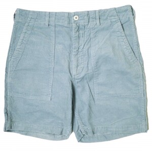 Engineered Garments エンジニアードガーメンツ Fatigue Short 14W Corduroy コーデュロイファティーグショーツ S LT.BLUE パンツ g19376