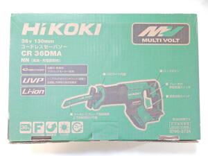 【開封未使用】HiKOKI CR36DMA 36V 130mm コードレスセーバソー NNモデル 電動工具 ハイコーキ【1000円スタート】