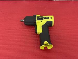 1円スタート☆美品中古☆スナップオンSnap-on☆3/8ブラシレス電動インパクト ハイビジカラー 本体のみ CT861HV SNAPON