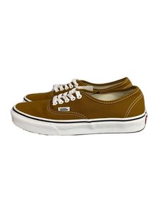 VANS◆ローカットスニーカー/24.5cm/BRW/キャンバス/721356