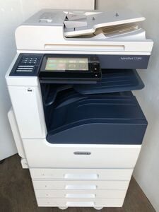 カウンター少中古XEROX富士ゼロックスフルカラーデジタル複合機ApeosPort C2360 (4段カセット)無線LAN/Wi Fi/Win/MacOS 対応apeosportc2360