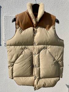 Rocky Mountain Featherbed Christy VEST ロッキーマウンテン ダウンベスト クリスティベスト 36 日本製