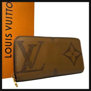 【美品】 Louis Vuitton ルイヴィトン ジッピーウォレット ジャイアント モノグラム ラウンドファスナー M69353 