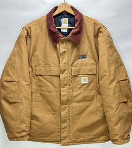 CARHARTT カーハート　トラディショナルコート◆2XLビッグサイズ◆USA製◆ブラウンダック◆中綿入り◆使用感少◆ワークジャケット◆USA購入