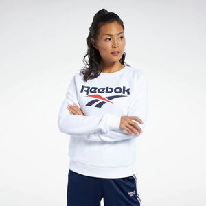 新品　Reebok Classic リーボック　クラシック　ベクター　クルー　スウェットシャツ　ホワイト　白　トップス　カットソー　トレーナー