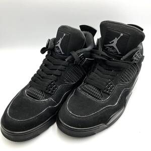 NIKE　ナイキ　AIR JORDAN 4 ジョーダン4 　Black Cat ブラックキャット　CU1110-010　サイズ9.5 (27.5cm）