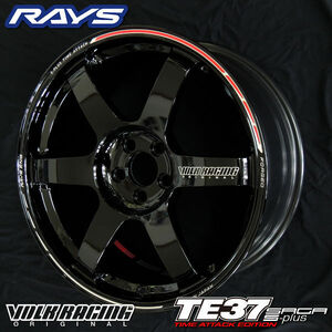 送料無料 在庫あり GR86 86 BRZ カローラスポーツ RAYS ボルクレーシング TE37 SAGA S-plus TAE ブラック KR 225/40R18 ヨコハマ