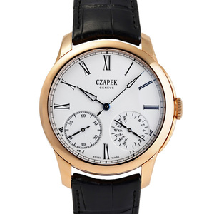 チャペック CZAPEK ケ・デ・ベルク 世界限定188本 NO.31 ホワイト文字盤 未使用 腕時計 メンズ