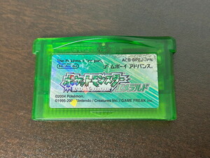 中古ソフト　GBA　ポケットモンスターエメラルド