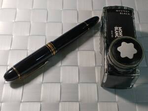 【モンブラン】【中古】MONTBLANC 万年筆　マイスターシュティック　149ｂｋ　ペン先（M）中字