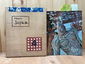 1957 This is Japan【英文/朝日新聞社】/海外向け国内PR本/ストリップ・建築・山田守・祭り　CEB520