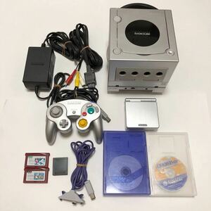 動作品 ゲームキューブ ゲームボーイアドバンス SP 本体 ゲームボーイプレーヤー その他 付属品 GAME CUBE GAMEBOY ADVANCE GC GBA