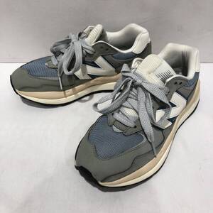 【NEW BALANCE】ニューバランス スニーカー M5740LLG レディース 23.5cm 2022SS グレー ブルー ts202406