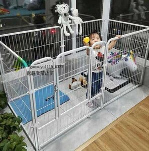 爆売り！大人気 品質保証 犬フェンスペット犬小屋猫小屋犬用品家柵 長さ50*幅50*高さ50cm