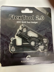 送料無料（新品）【未使用】Flex Tool 2.0 キャンプ 30in1 マルチツール FLEXTAILGEAR　匿名配送、送料出品者負担