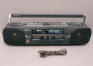 昭和レトロ ラジカセ　SONY CFS-W404　ジャンク