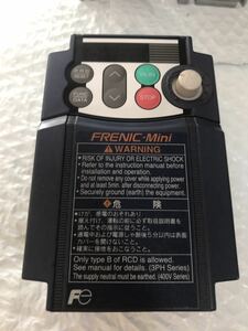 中古美品富士電機インバーター FRN0.2C1S-2J動作保証 4/4 B-1