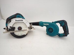 makita マキタ 18V 165mm 充電式マルノコHS610D/充電式ブロワ UB185D セット ∽ 70A3B-2