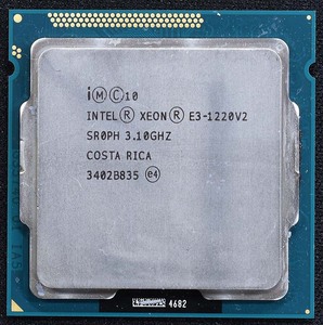 Intel Xeon E3-1220 v2 SR0PH Socket 1155 (LGA1155) Ivy Bridge-H2 (動作確認済 中古品) (管:PCC8