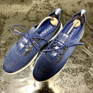 COLE HAAN ZEROGRAND スニーカー 9B ネイビー コールハーン