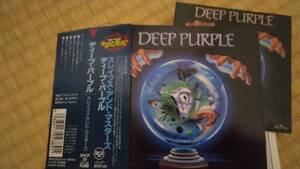 シール付【帯付 国内盤】　DEEP PURPLE　 SLAVES AND MASTERS 　ディープ・パープル