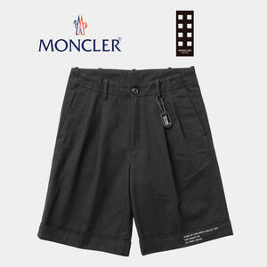 ◆新品◆モンクレール ジーニアス【Moncler Genius】PANTALONE BERMUDA Fragment 藤原ヒロシ ショートパンツ 短パン 黒 44 2B00001