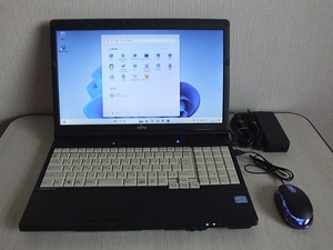 ☆富士通 LIFEBOOK A572/F 第三世代 Core i3-3110M 2.40GHz/4GB/500GB/Windows11☆4135