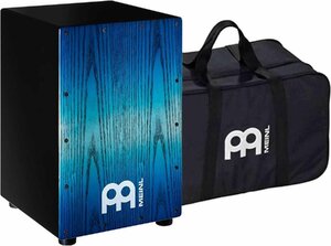 MEINL Percussion MCAJ100BK-PBF+ マイネル カホン ブルー Pacific Blue Fade 純正ギグバッグ付き アメリカンホワイトアッシュ