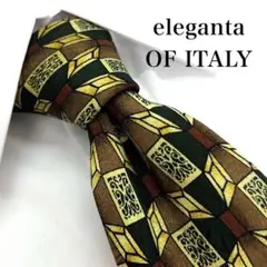 ■美品■ eleganta OF ITALY ネクタイ 一点もの ヴィンテージ