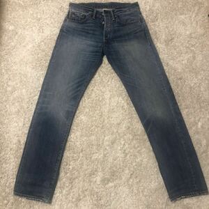 RRL ダブルアールエル LOW STRAIGHT DENIM w29 l30 double rl ラルフローレン ローストレート ビンテージ デニム ポロカントリー 