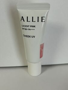 ★アリィー(ALLIE)　アリィー クロノビューティ カラーオンUV ★チーク　01　LUCENT PINK：ピンクカラー。抜け感ピンク