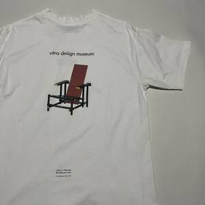 90s VITRA Roodblauwe stoel Tシャツ Gerrit T. Rietveld ビンテージ FOX デンマーク 映画 ムービー アート アニメ バンド 80s 家具