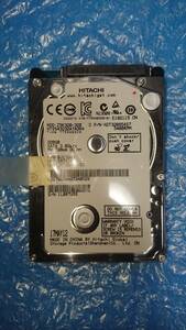 【中古】 HITACHI HTS543232A7A384 320GB/8MB 10266時間使用 管理番号:D121