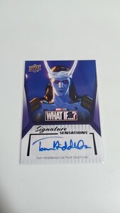 Tom Hiddleston as Frost Giant Loki Auto 2024 Upper Deck Marvel Studios