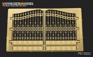 ボイジャーモデル PE72022 1/72 ヨーロッパの鉄のゲート(パターン 2用) (汎用)