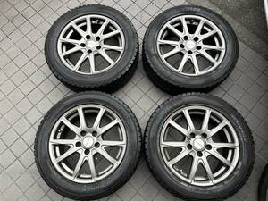 手渡し歓迎　輸入車　205/55R16　16X6.5J　PCD112　5穴　インセット47　ハブ径57ミリ　アウディ　VW　BMW　ヨコハマ　アイスガード