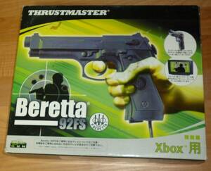 新品 Xbox Thrustmaster Bretta 92FS ガンコン ガンコントローラー ベレッタ マイクロソフト