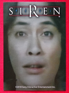 「SIREN」（サイレン）トレーディングカード 竹内多聞③ 舘正貴 SIREN2 NT New Translation SCEI SIREN展 墓場の画廊