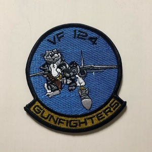 米海軍 VF-124 "GUNGIGHTERS" スコードロンパッチ