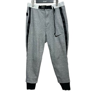 sacai×NIKE NRG FLEECE PANT ロゴプリントジョガーパンツ　8071000133632