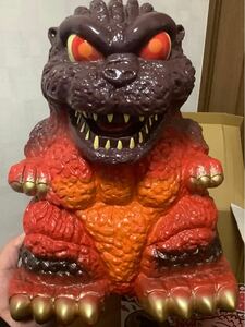 ユタカ 限定版 バーニングゴジラ でっかい貯金箱 ● BURNING GODZILLA yutaka フィギュア 美品 送料込み