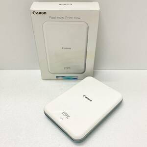 【通電確認済み】 Canon ミニフォトプリンター iNSPiC PV-123-SB モバイルプリンター キャノン 中古品