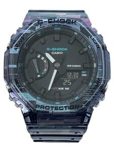 CASIO◆クォーツ腕時計_G-SHOCK/アナログ/-/BLK/マルチカラー