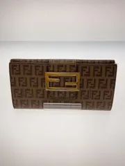 FENDI 長財布 ベージュ レディース