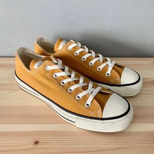 コンバース オールスターJP Lo マスタード 日本製 us8 26.5cm CONVERSE ALL STAR ローカット 靴