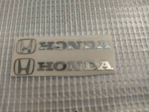 【ゆうパケット送料込】HONDA(ホンダ) ステッカー 2枚組 縦0.9cm×横5cm　本田　