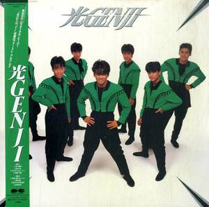 A00582497/LP/光GENJI「光GENJI (1988年・C25A-0618・デビューアルバム・飛鳥涼・CHAGE・チャゲ&飛鳥作曲)」